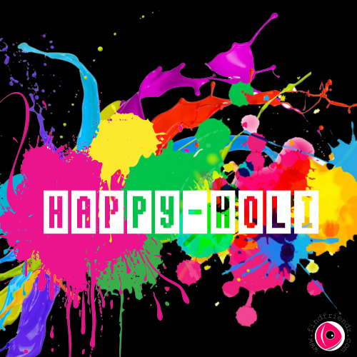 happy holi greeting cards