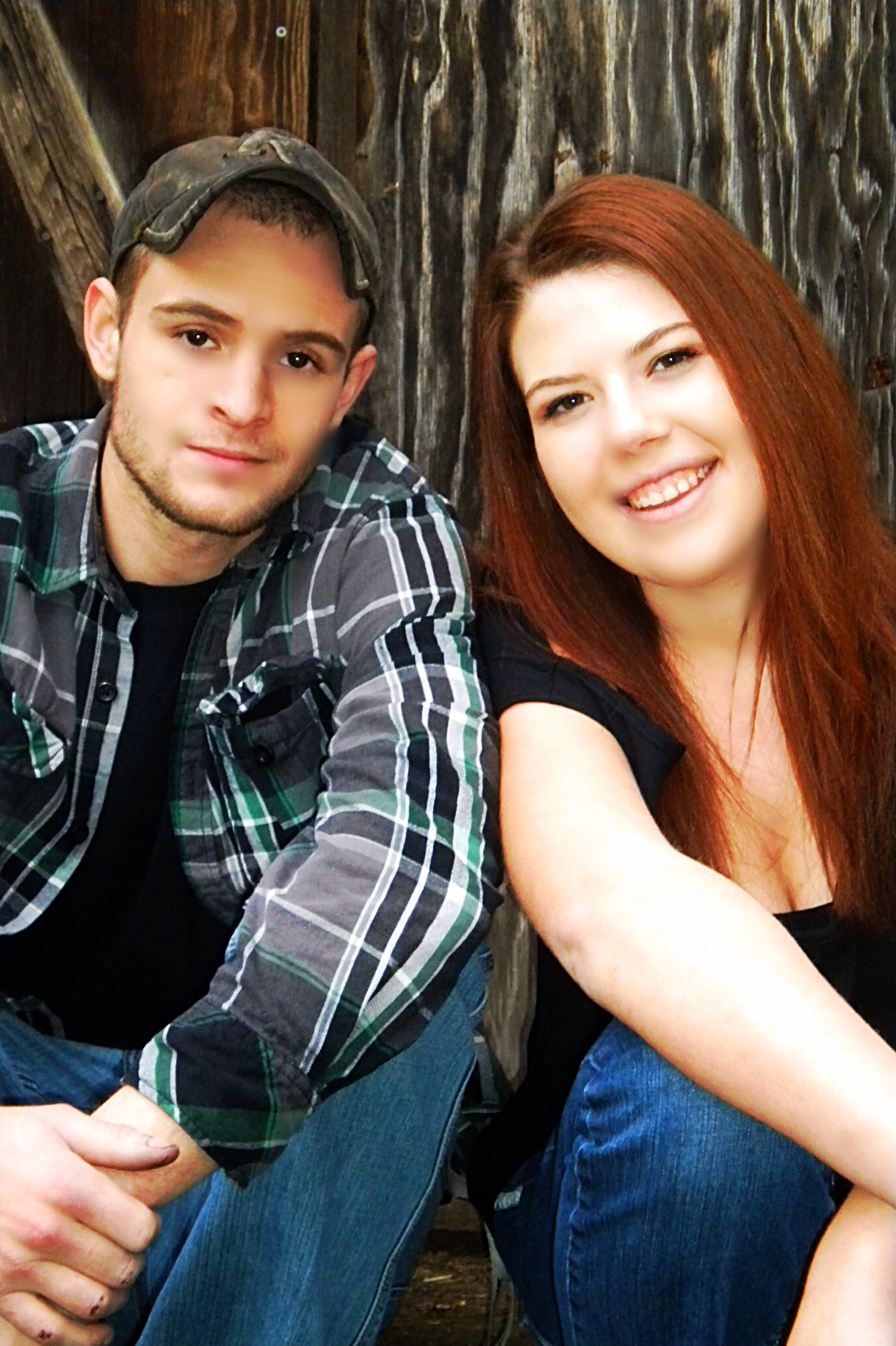 my beautiful girlfriend and i