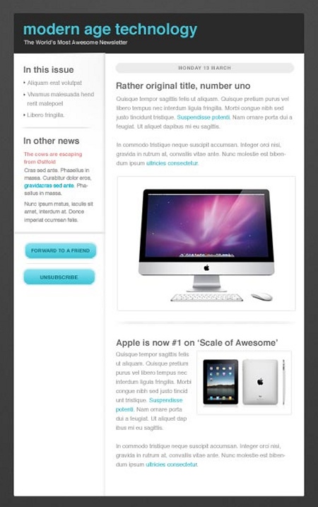 Newsletter Design