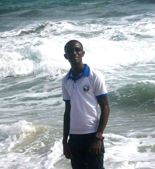 At the Winneba Beach