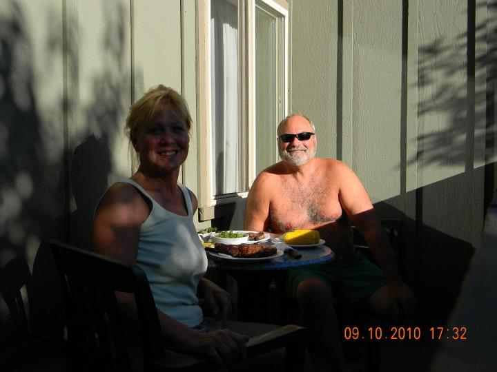 my dad and my aunt