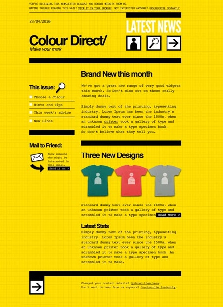 Newsletter Design