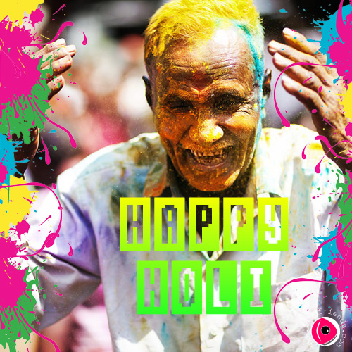 happy holi greeting cards