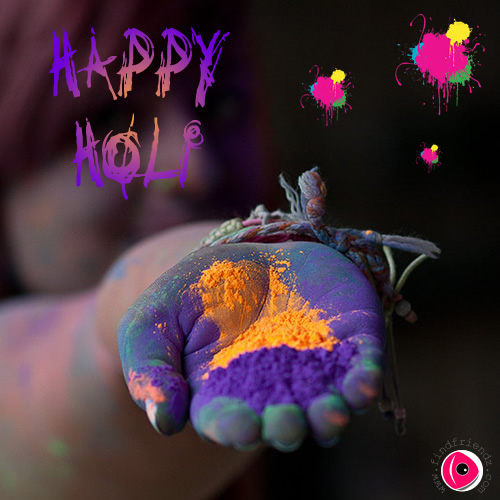 happy holi greeting cards