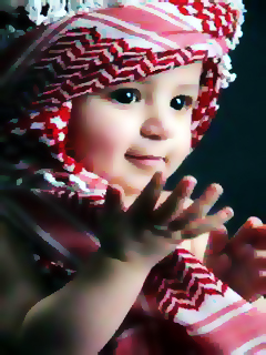 Sweet muslim kid