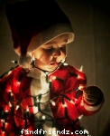 Christmas cute kid