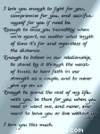 Love note
