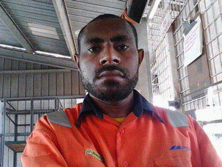 George B Kawo 2012 @ Pom PNG