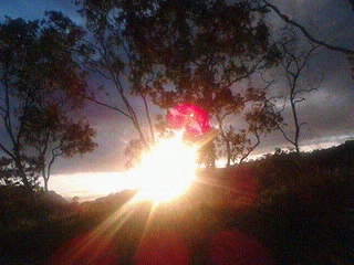 Tropical Sunset Of PNG Paradise-Lovely Sogeri Mountain, Pom 