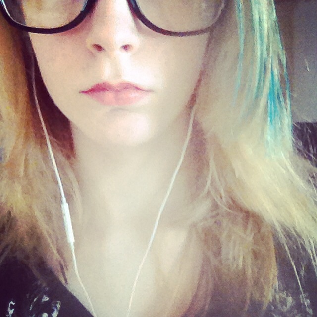 Blue hair fail. :3