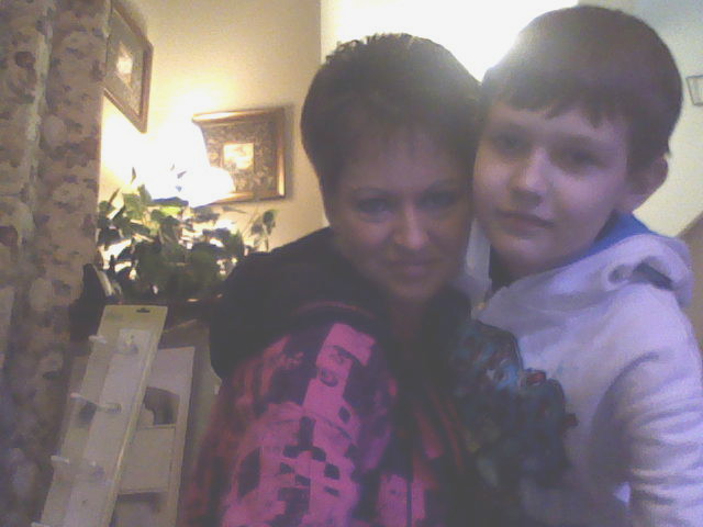 myself and my eldest son.