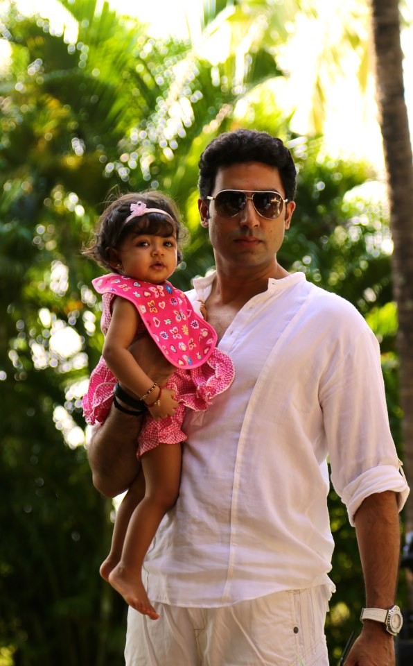 With her parents on her 1st birthday - 16 Nov 2012