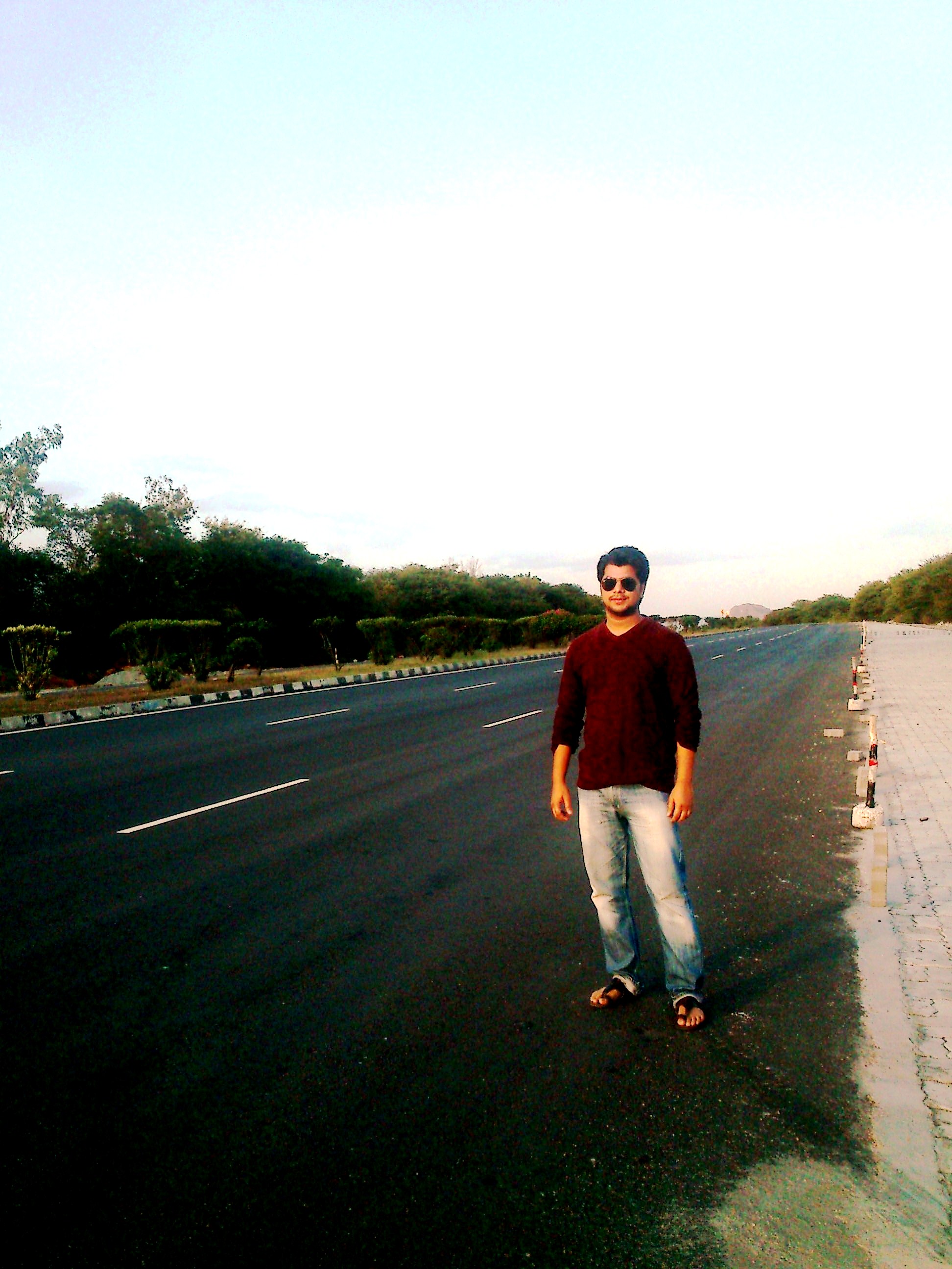 On a long and lonesome highway east of karnataka