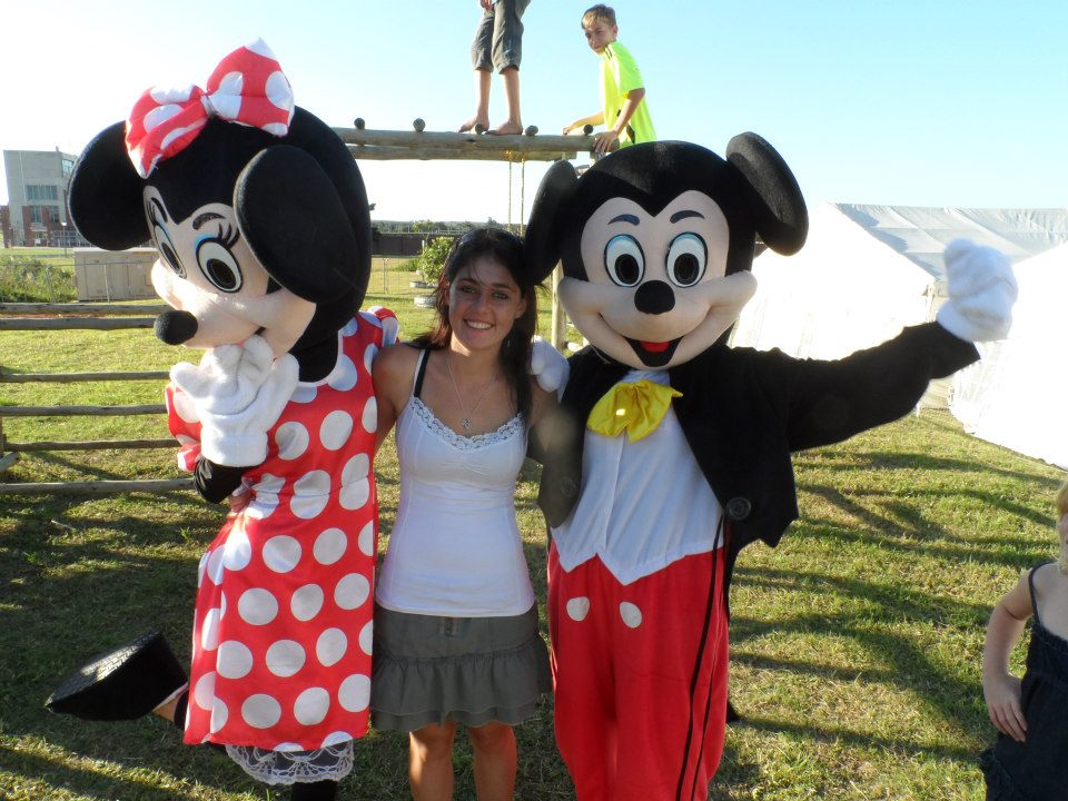 me with mickey and mini mouse lol