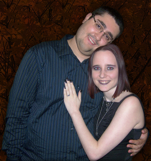 Me and my hubby.