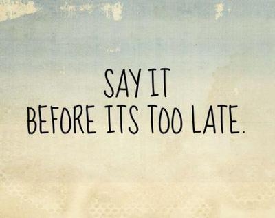 late