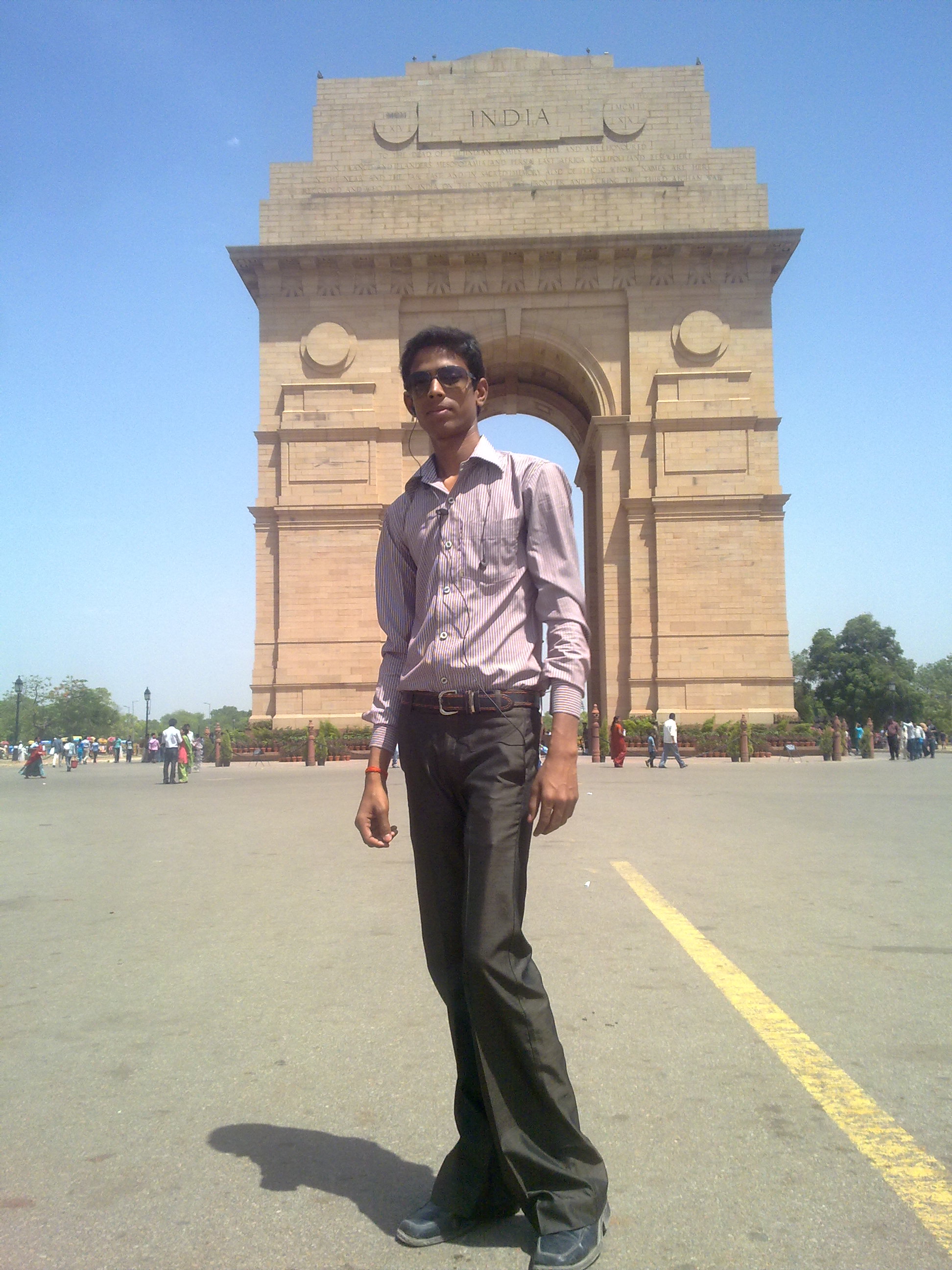 me (india gate photo)