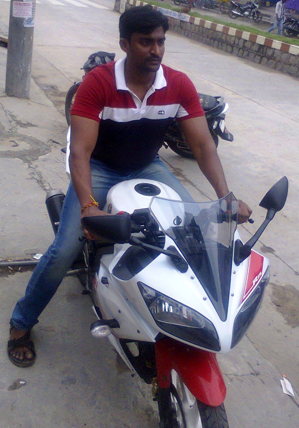 ON MY NEW BIKE....
