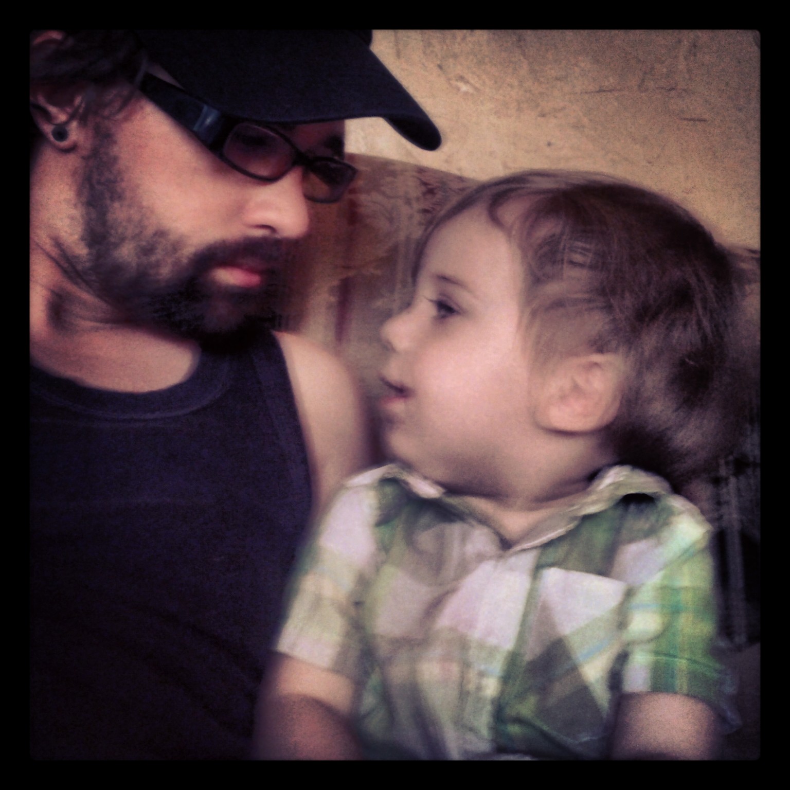 My son telling me about Dinosaur Train