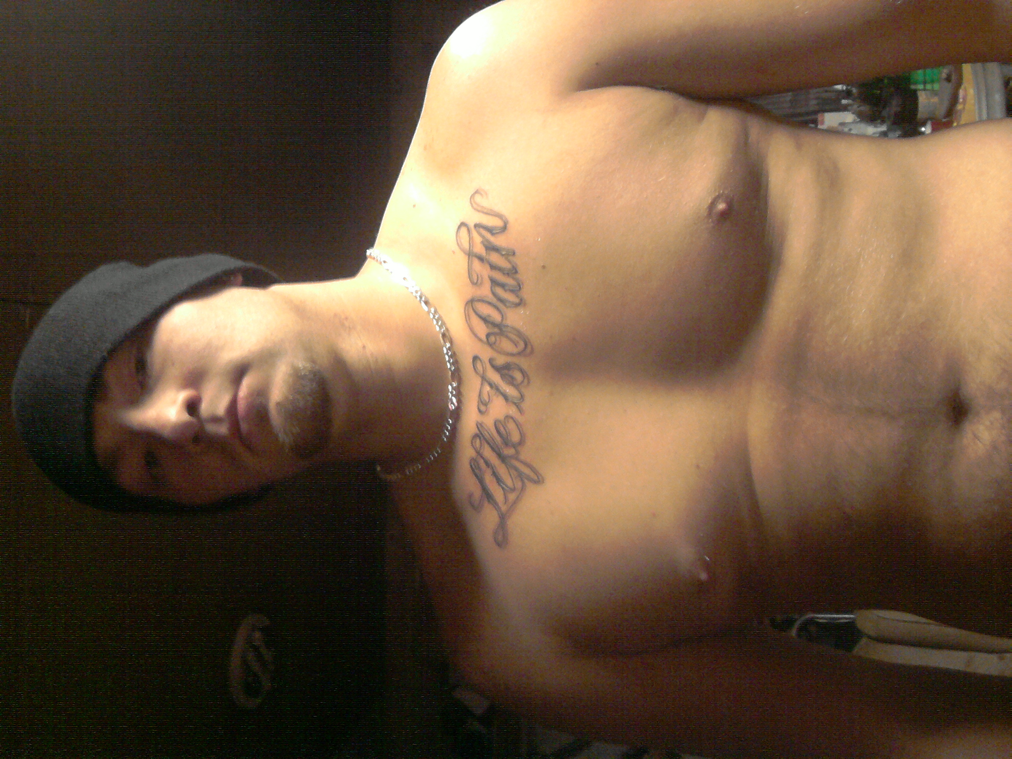 What is up everybody sorry for the pic I couldn't turn it around 
