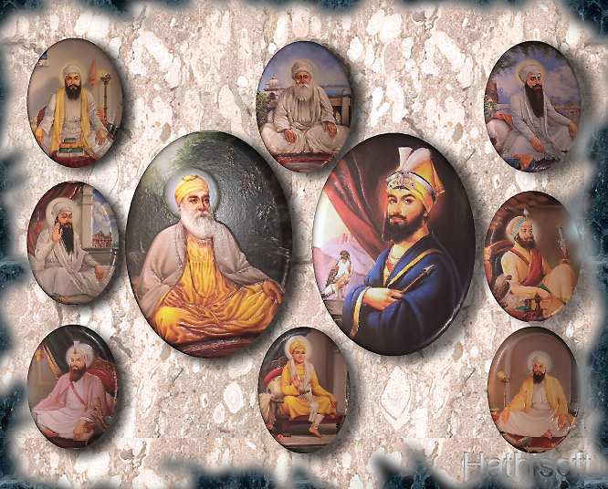 Ten Sikh Guru's