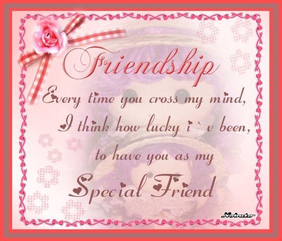for my special frndz