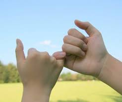 promise hand