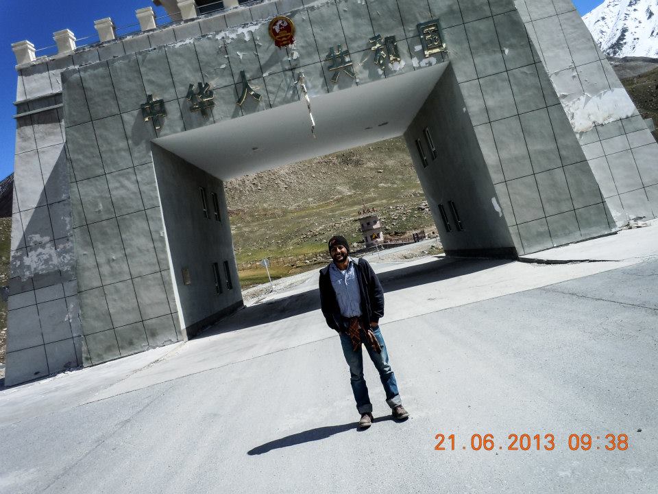 at china border