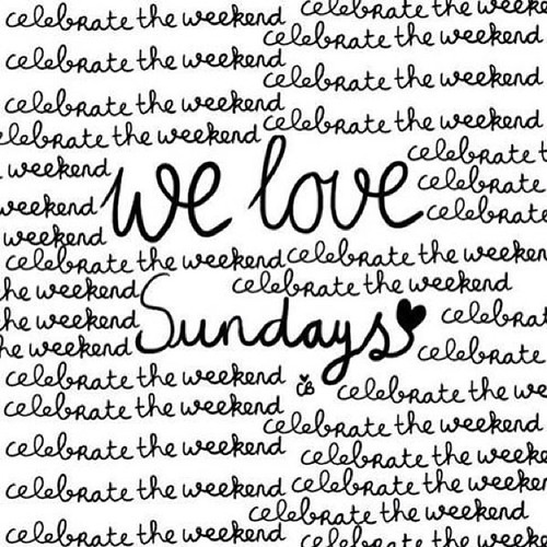 we love sundays