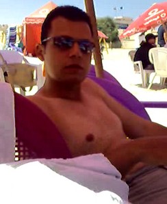 me at the beach