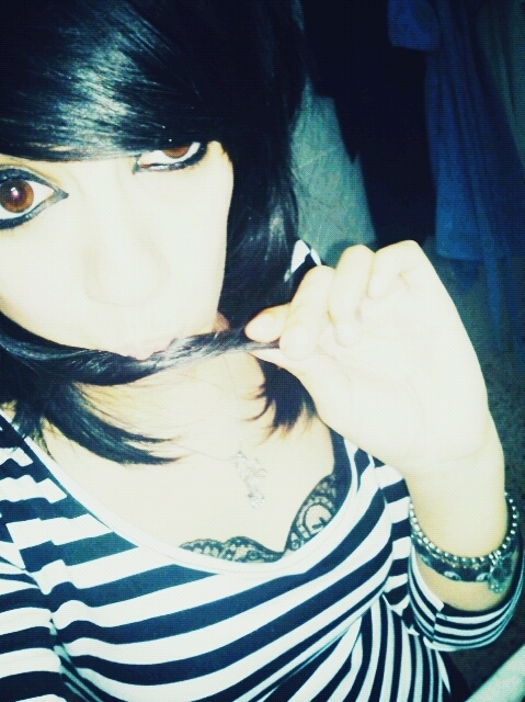 My hair.