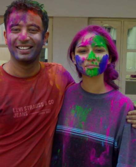 TV Celebs Holi
