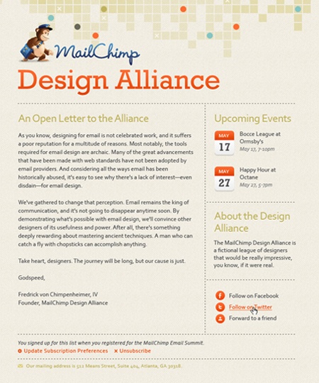 Newsletter Design