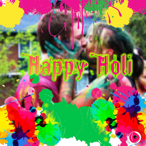 happy holi greeting cards