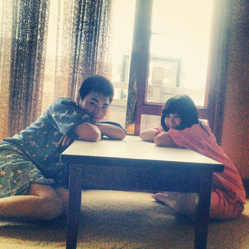 me and friend