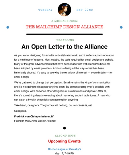 Newsletter Design