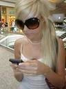Katie at the mall!