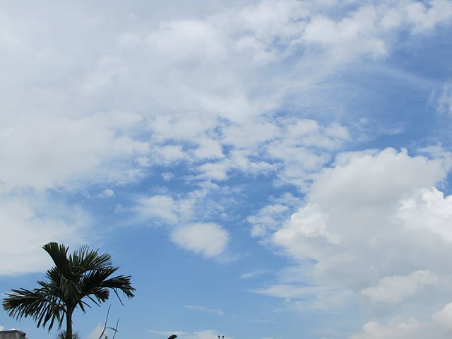 the sky speaks...