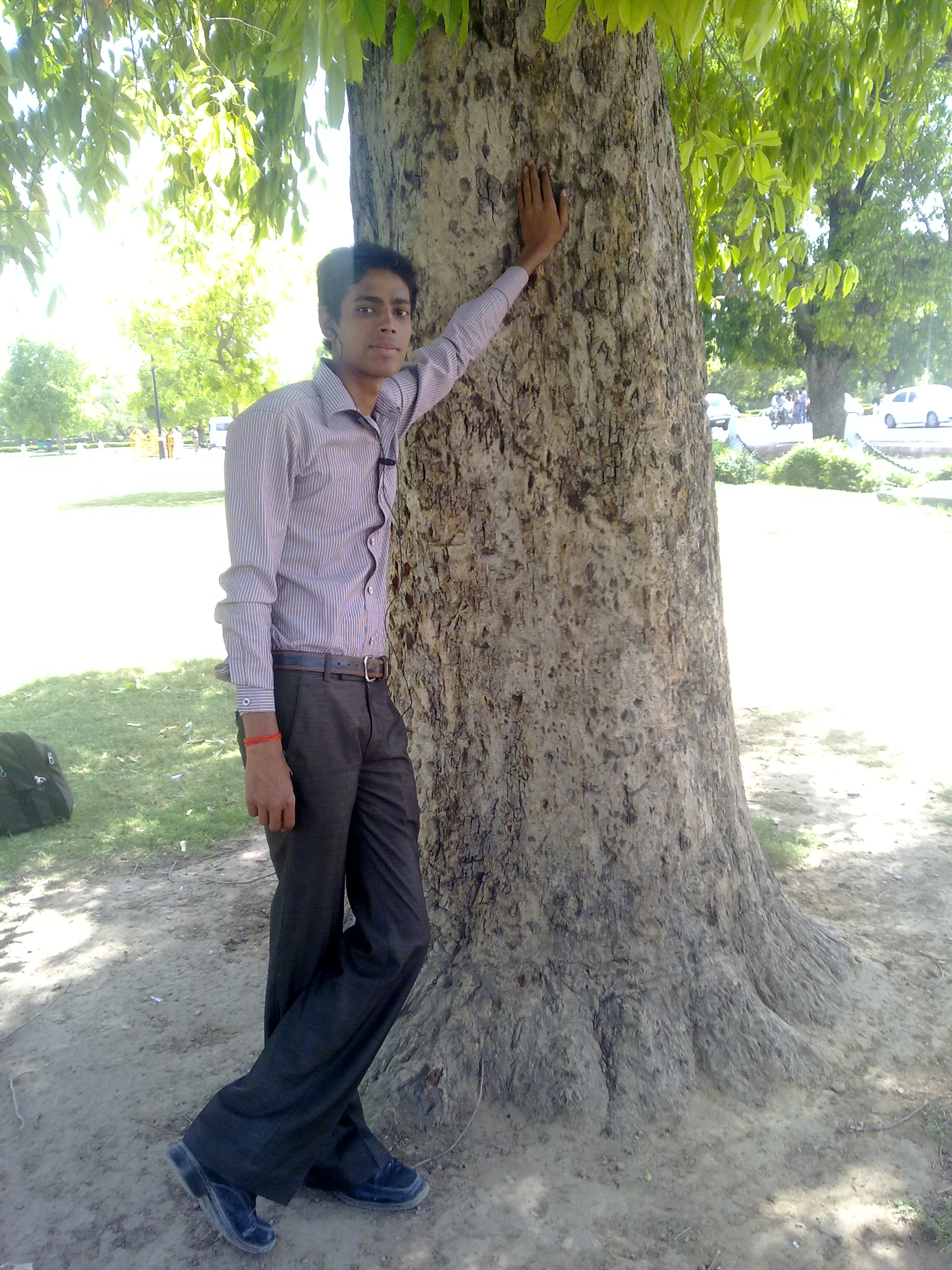 me  (india gate photo)