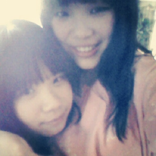 me and friend