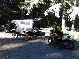 riding at browns camp with one of my best friend