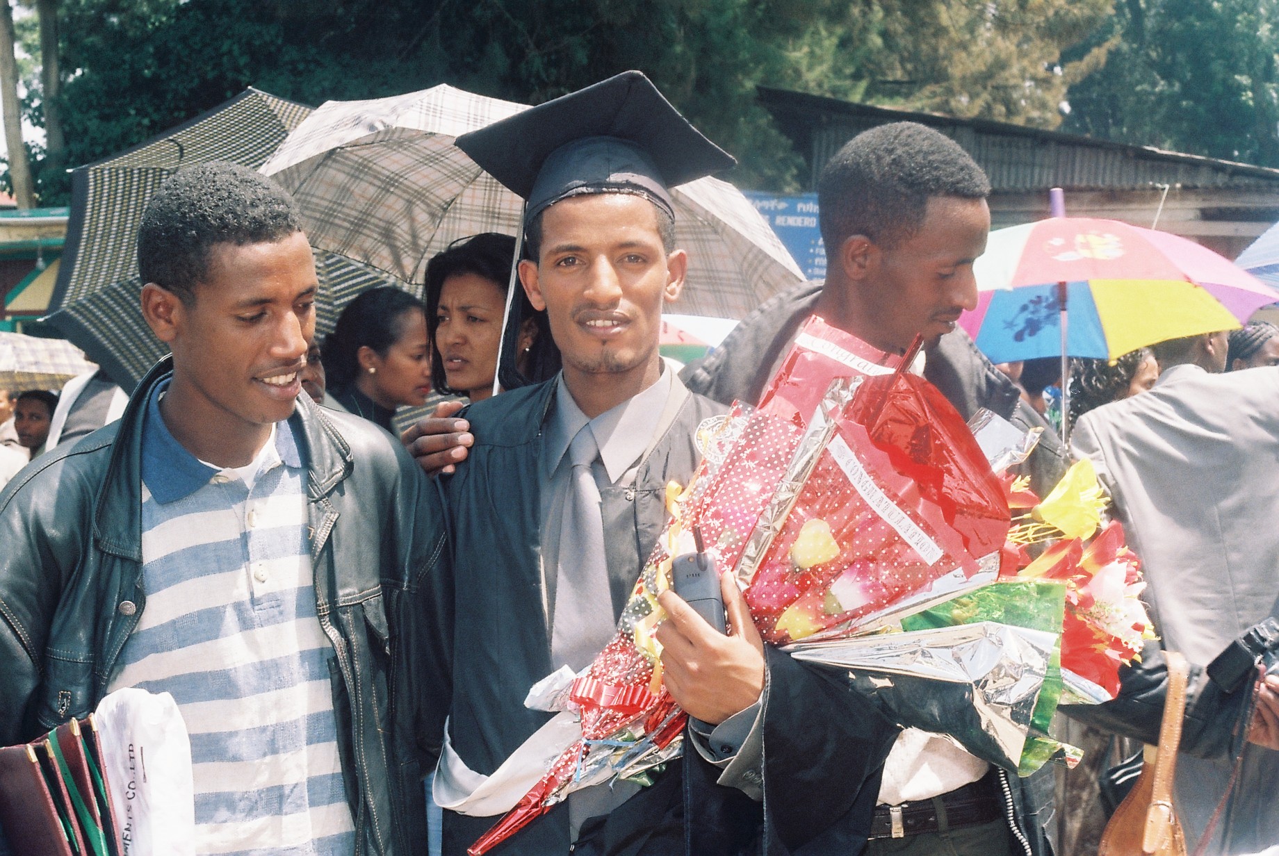 Dani at his graduation from Addis Abeba University!