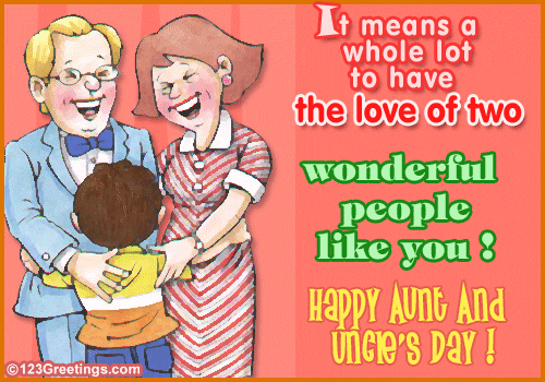 aunt and uncles or grandfather