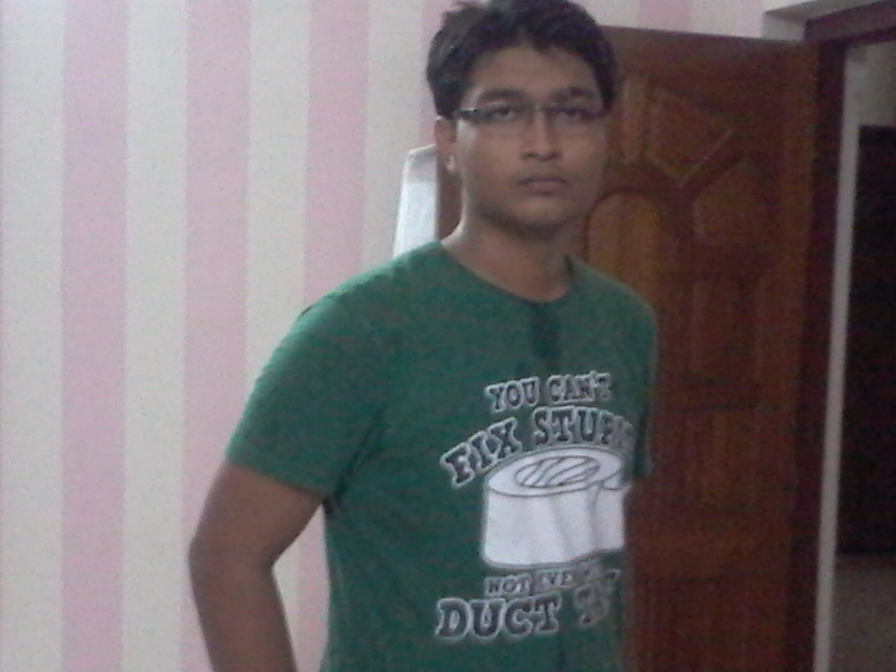 me in my home
 in casual mode