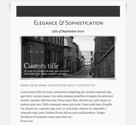 Newsletter Design
