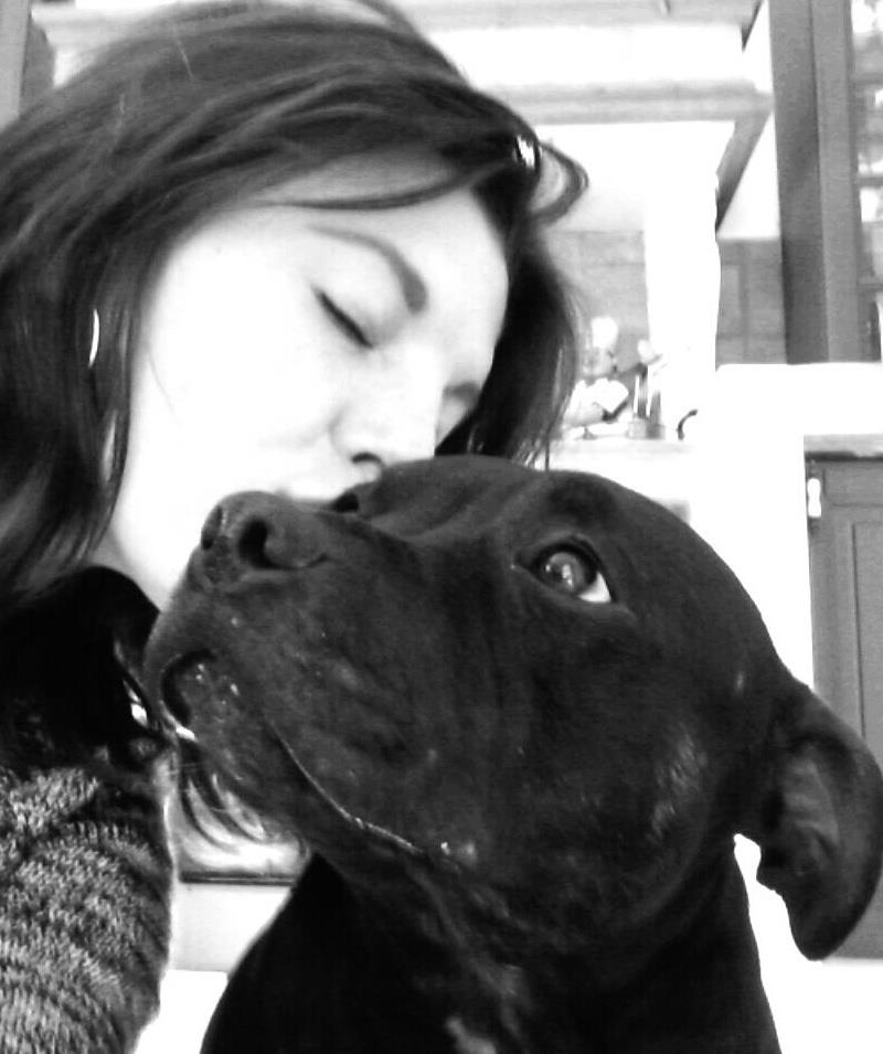 Me and my dog Spike <3