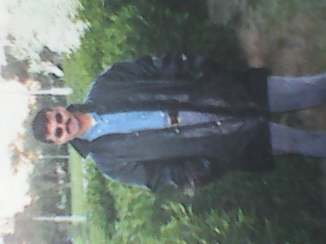 My dad in london