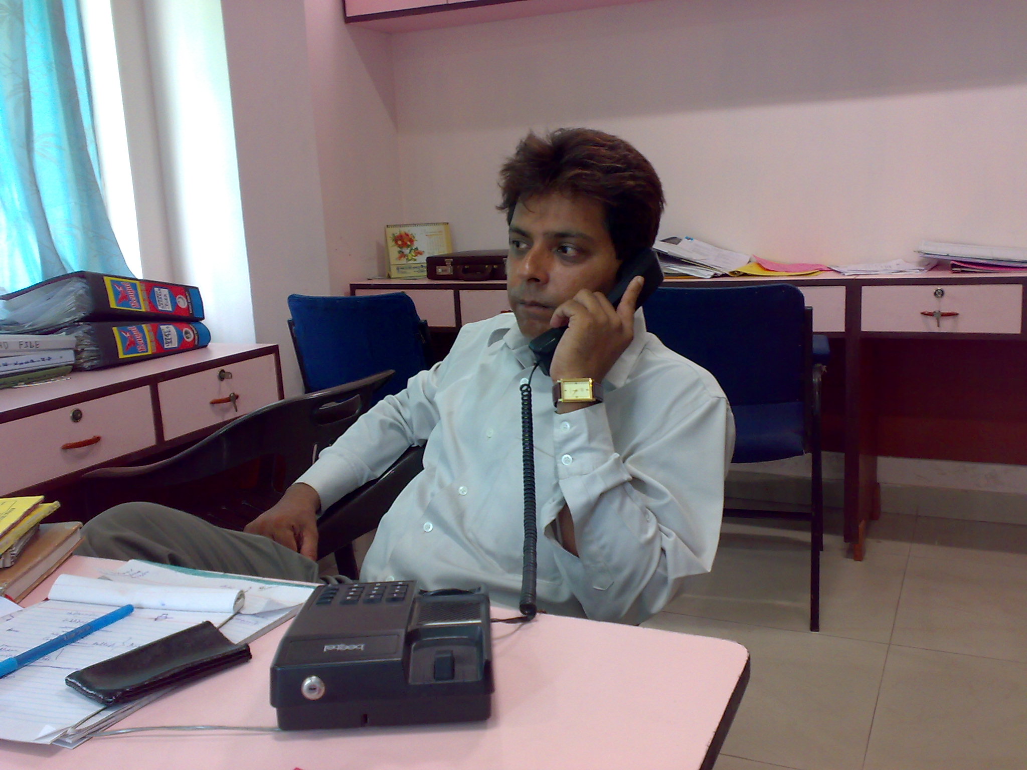 IN MY OFFICE