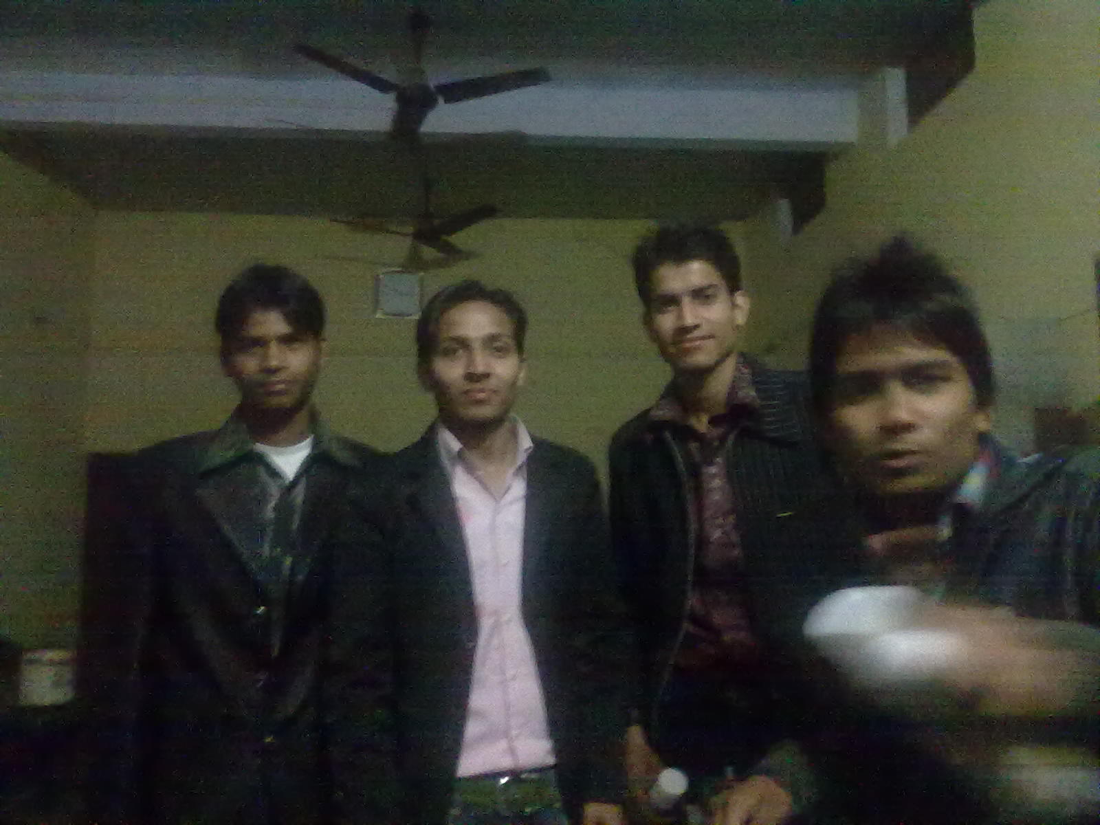 me and my friends in party night