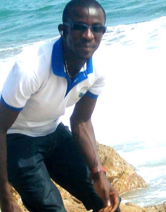At the Winneba Beach